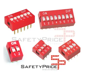 

X3 Switch Dip Switch 2 3 4 6 8 positions 2p 3p 4p 6p 8 p ON OFF 2.54mm SP