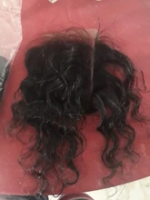 BHF-Cabello Humano ondulado con cierre, 4 mechones, brasileño, Remy, ondulado, Natural, 100%, 50g, estilo Bob corto