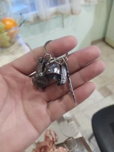 PUBG-Llavero Playerunknowns Battlegrounds, mochila, armadura, casco, Pan 98k, llavero con anilla, joyería del ejército