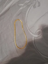 Chain Necklace Fashion Jewelry 925-Sterling-Silver 18k Gold AGLOVER Full-Sideways Women