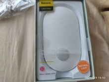 Baseus PIR Motion Sensor Night Light Human Induction Backlight Magnetic LED Light Rechargeable