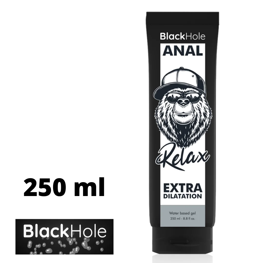 BLACK HOLE gel base de agua dilataci n anal en formato de 70ml 150ml 250ml lubricante