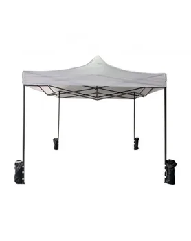 

Rebecca Mobili Gazebo Foldable White Metal Polyester 4 Weights Outdoor 3,1x3x3
