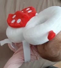 Protector de cabeza y espalda para bebé, con dibujos animados almohadilla para arnés de seguridad, protección para la cabeza de bebés, 2017