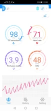 Oxímetro De pulso para la yema del Dedo, Monitor inteligente De saturación De oxígeno en sangre, con Bluetooth 4,0, HRV SpO2, Android IOS CE