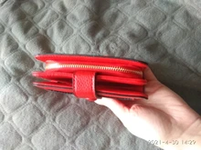 Billeteras de marca de lujo para mujer, Mini cerrojo monedero pequeño, rojo y negro, tarjetero, con cremallera, hebilla de cuero, novedad de 2021