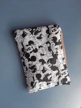 Bolso plegable de dibujos animados de Disney, bolsa de almacenamiento de gran capacidad de 50x60cm, verde, con dibujos animados, para ir de compras