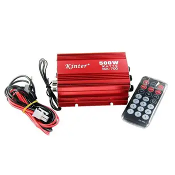 

HI-FI 2 channels FM radio Amplifier RCA L/R USB 500 Watt 80 DB audio