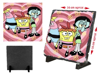 

SLATE PLAQUE THE SUPER SEA CREATURES photo holder photo holder