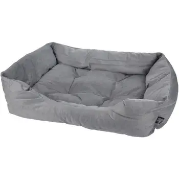 

Rectangular basket Polyester 65x52x18 cm-gray Python-dog