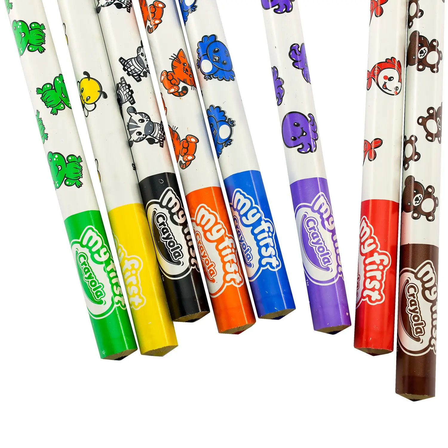 Набор карандашей Crayola толстых для малышей 8 цв