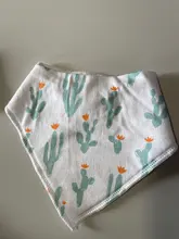 100% de bebé de algodón orgánico de baberos Bandana bebé Baberos alimentación Baberos para babeando y dentición suave y absorbente babero Unisex bebé Baberos
