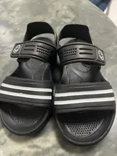 Zapatos de verano para niños y niñas, sandalias informales de Punta cerrada para playa y piscina, zapatillas planas sin cordones