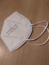 Máscara respiradora ffp2 de 6 capas, mascarilla de seguridad suave con filtración del 95%, pm2.5, fpp2, aprobado