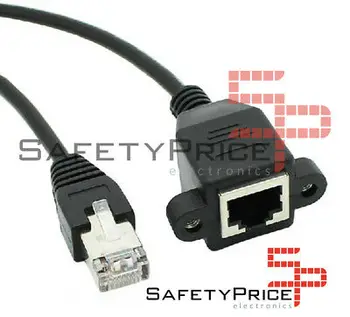 

Network extension Cable RJ45 Lan ethernet Panel Mount male female 20cm SP