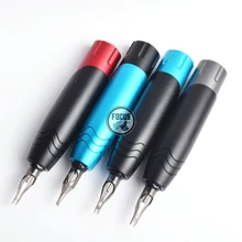 1 шт. длинная Татуировка роторная ручка Мощный Тихий мотор Перманентный макияж татуировки машины RCA пистолеты машина татуировки боди-арт