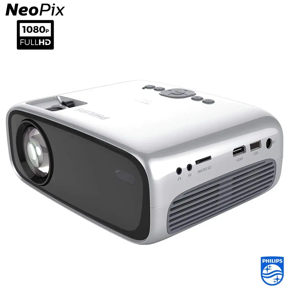 Proyector Philips Neopix Easy Mini Proyector Portatil Profesional Para Hogar Empresa 80 1080p Fhd Led Aliexpress