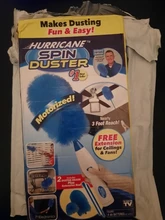 Spin Duster Brush Cleaning-Tool Adjustable Electric Household New