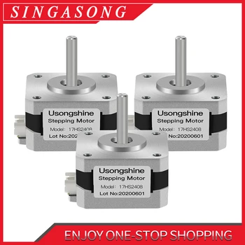 

Nema17 stepper motor 17HS2408 4-lead 42 motor 42BYGH 0.6A CE CNC Laser and 3D printer motor