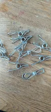 Pinzas para ropa de acero inoxidable multiusos, soportes de pinzas para ropa, abrazaderas para ropa, Clip de sellado para el hogar, 5/10/20 piezas
