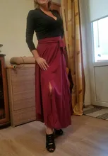 Maxi Skirts Irregular Zipper ZANZEA Long Vintage High-Waist Summer Saia Solid A-Line