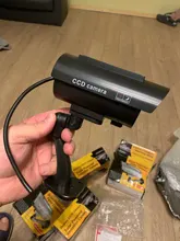 Simulación de cámara falsa de energía Solar, impermeable, cámara de vigilancia CCTV de seguridad interior, luz LED para destellear