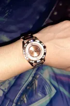 Relojes de lujo para Mujer, pulsera de cuarzo de acero inoxidable con diamantes de imitación, nuevo y popular