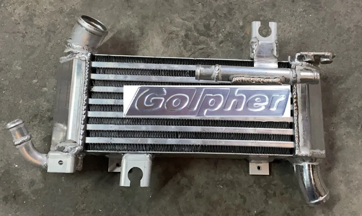 GolpherアルミインタークーラーダイハツムーヴコアミラL200S-L500S 94-98