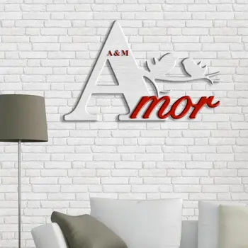 

Personalized Amor Design Wooden Wall Post-1