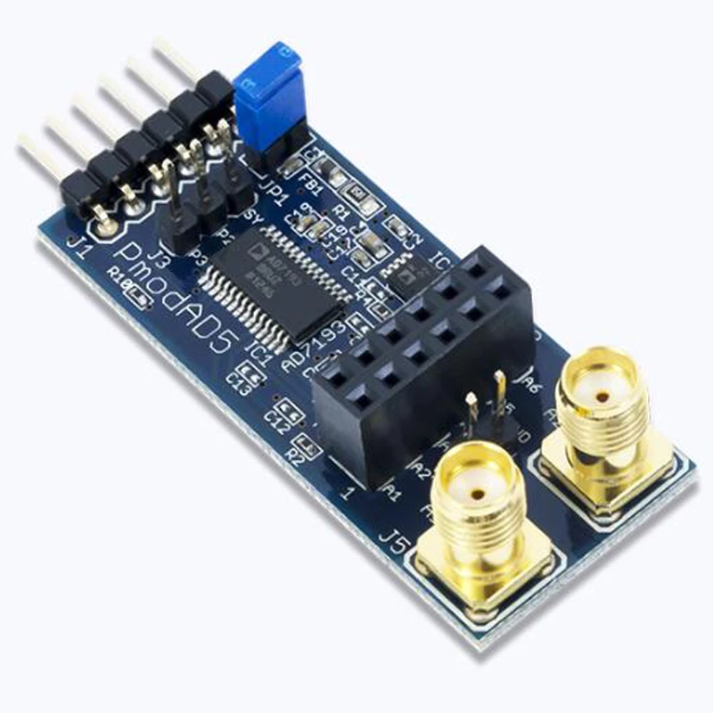 ShenzhenMaker Store 410-243 Data Conversion IC Development Board PMODAD5 ADC 4 channel 4.8 KHz 24 bit A/D converter AD7193