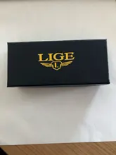 LIGE-reloj analógico de acero inoxidable para hombre, accesorio de pulsera de cuarzo resistente al agua con cronógrafo, complemento masculino deportivo de marca de lujo con diseño moderno, 2021