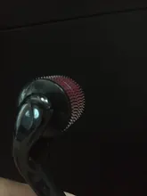 Micro aguja 540 rodillo de Micro-agujas Dermaroller de pelo de titanio crecimiento de la barba tratamiento antipérdida de cabello adelgazamiento retroceso