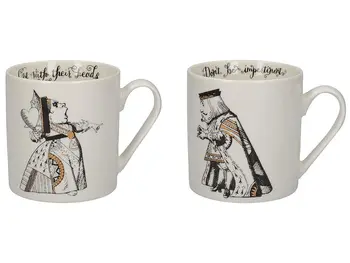 

Alice mug in Wonderland King and Queen 350 ml (set of 2 pcs)