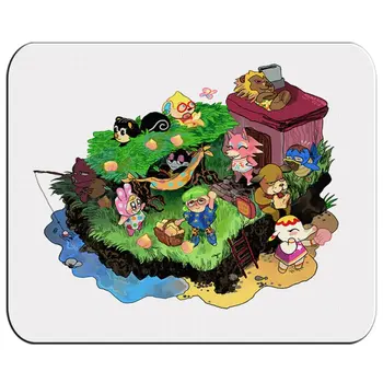

MAT SMALL ANIMALS AND PEOPLE FISHING mousepad raton
