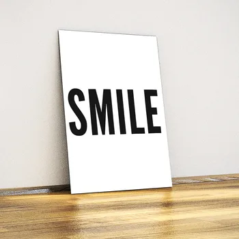 

-Smile Decorative Metal Plate
