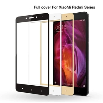 

Screen Protector Full Cover Tempered Glass For Redmi 4X 4A 3s For Redmi Note 5A prime 5plus 3X Note 4 3 4X Toughened Film