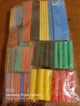 164/328/492 unids/set tubo de encogimiento de calor de aislamiento retráctil tubo 2:1 de Kit de fundas de Cable