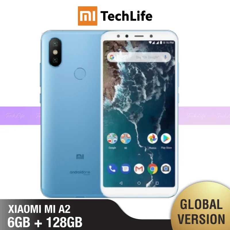 Глобальная версия Xiaomi Mi A2 128 Гб ROM 6 RAM (абсолютно новая/запечатанная) mi a2 Мобильный