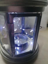 Bottle-Stopper Garland Led-String-Lights Glass-Craft Holiday-Decoration Copper-Wire Fairy