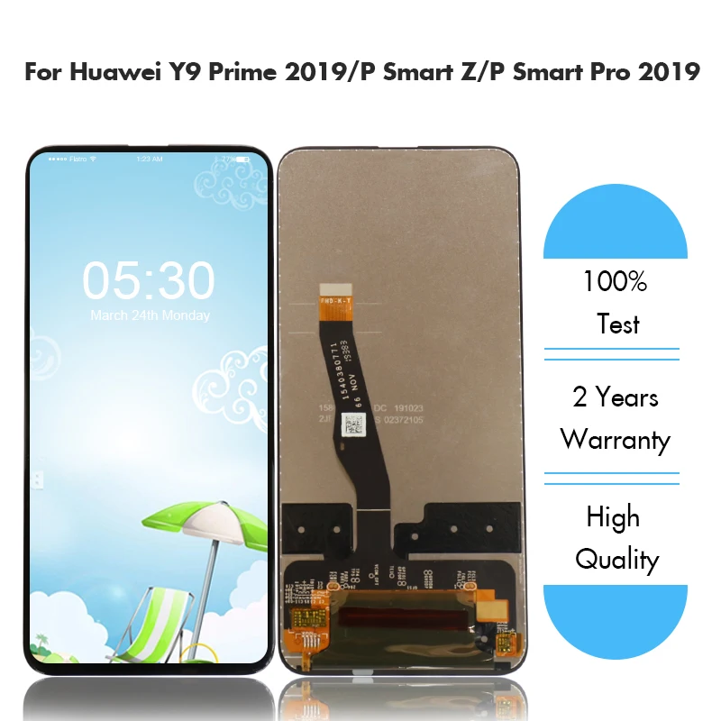 P Smart Z STK LX1 Display for Huawei Y9 Prime 2019 LCD Display Touch ...