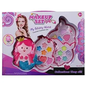 

Makeup for girls, mermaid, girl makeup case, 3 story, infant makeup, toys for girls, toy girl beauty