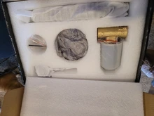 Sink Basin Tap Faucet Bath-Mixer Wall-Mount Rose-Gold-Set Brass Single-Handle Matt Black