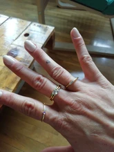 IPARAM-Conjunto de 4 anillos de circonita de cristal para mujer, juego de anillos de oro 2020, set de anillos de compromiso bohemios vintage para mujer, joyería para fiesta