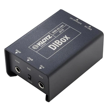 

DX10 di-box signal converter for guitar, headbox, passive, Klotz