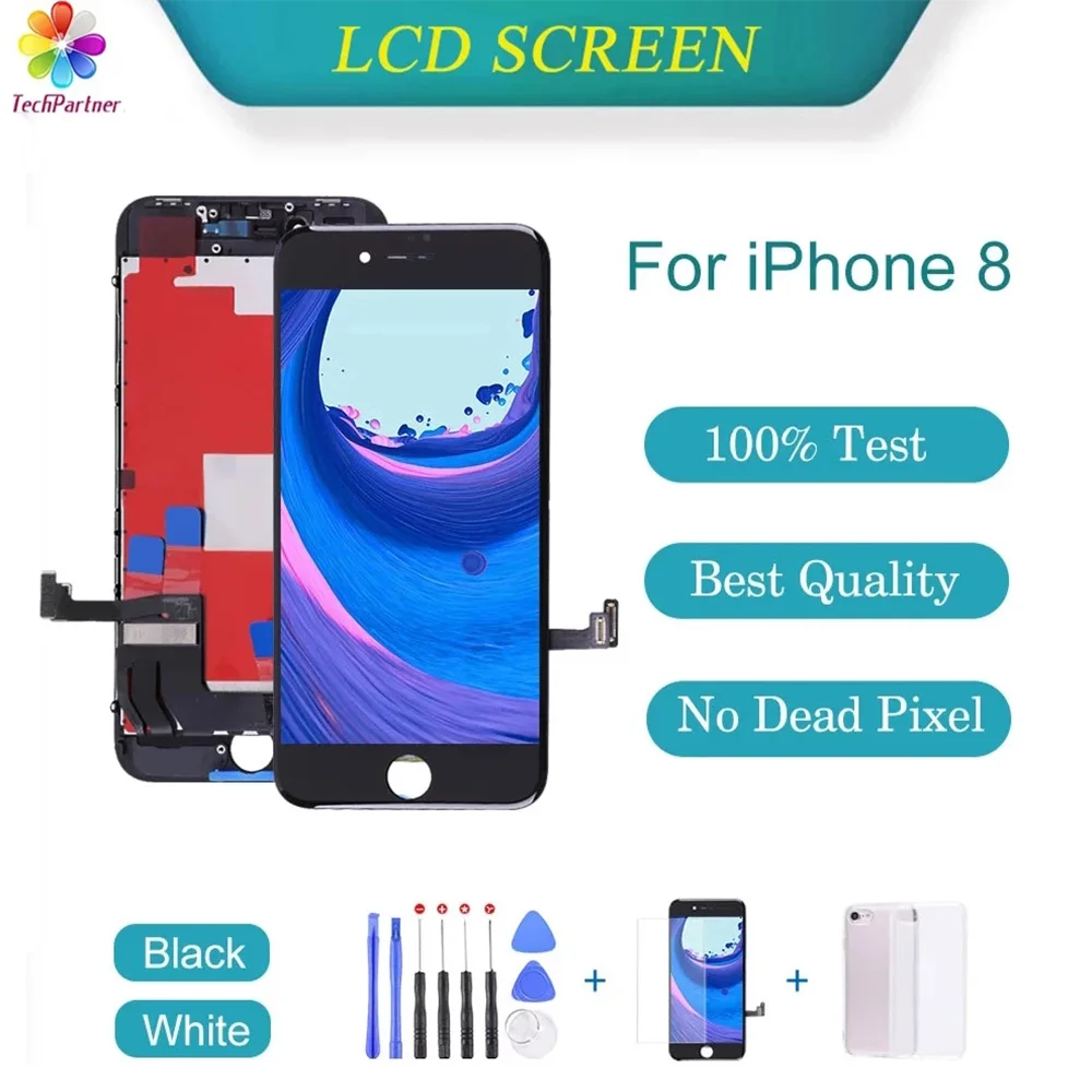 

Vivid Advance OLED Screen Replacement For iPhone 8 LCD Display 3D Touch Screens Pantalla For iPhone 8 Digitizer Assembly