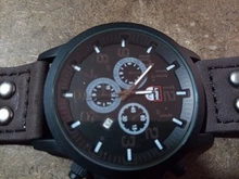 Clásico de lujo reloj de los hombres de 2020 nuevo deporte militar de acero inoxidable de fecha de deporte de cuero reloj de cuarzo reloj Masculino