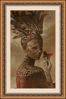 

CROSS STITCH KIT PANDATHREAD MODERN AND SURREAL 33072