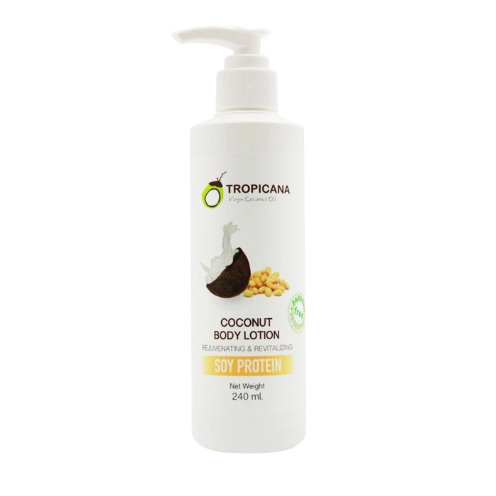 [TROPICANA] Лосьон для тела СОЕВЫЙ ПРОТЕИН Coconut Body Lotion Soy bean 240 мл |