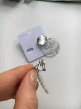 ZA Fashion-pendientes redondos de acetato de tortuga para mujer, aretes sin agujero de resina acrílica, Clips para las orejas de leopardo geométricos 2020