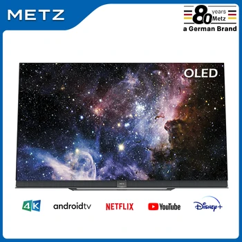 

Television 65INCH OLED TV METZ 65S9A62A ANDROID TV 9.0 Google Assistant Large Screen Voice Remote Control 2-Year Warranty